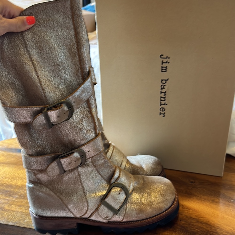 Jim Barnier 3 Buckle Moto Boot